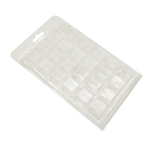 24 Cavity Candle Transparent Clamshell Packaging for Wax Melt